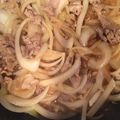 ERI110's cooksnap of when they made 豚こまで安うま！ズボラしょうが焼き.