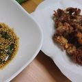 クックQNOM99☆'s cooksnap of when they made 豚肉のからあげの中華風ピリ辛ダレ.