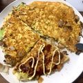 ah315's cooksnap of when they made 簡単低カロ！豆腐お好み焼き！.