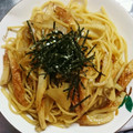 おのの♡いもこ's cooksnap of when they made 簡単！和風きのこ竹輪パスタ♪.