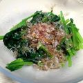 ぽちゃ☆まる's cooksnap of when they made ほうれん草のおひたし ごま油で美味しく♪.