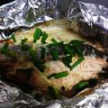 クックWHHCDU☆'s cooksnap of when they made フライパンで簡単！鮭の味噌マヨホイル焼き.