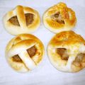 のかまるこ's cooksnap of when they made HBで簡単★ハンバーグパン.