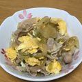 小林えりぽ's cooksnap of when they made 卵入り豚肉と玉ねぎの炒め物♪.