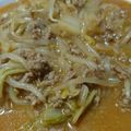 ぱにゃむん's cooksnap of when they made ★節約＆簡単！鶏ひき肉と白菜もやし麻婆★.