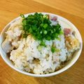 シナモンミルクティー's cooksnap of when they made 里芋とベーコンの炊き込みご飯.