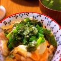 。34。's cooksnap of when they made 離乳食 後期～ 親子丼(取り分け親子丼).