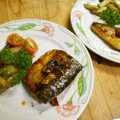 しのばぁたん's cooksnap of when they made 塩さばのにんにく煮.