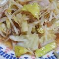 クック2BGU7G☆'s cooksnap of when they made 簡単！豚バラ肉とキャベツの梅ポン酢炒め.