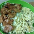 tyanncyonn's cooksnap of when they made 簡単レシピ☆照り焼きチキンと卵そぼろ丼.