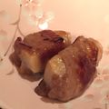 月の影と海's cooksnap of when they made 甘辛お弁当☆里芋の肉巻き.