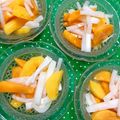 ふたごゆき's cooksnap of when they made この時期美味しい柿と干し柿で♡大根なます.