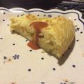 Amalka's cooksnap of when they made パスタオムレツ.