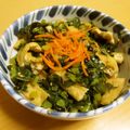 もんしゅしゅ's cooksnap of when they made 小松菜と昆布の酢の物.