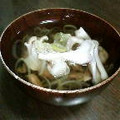 ぽのぽな's cooksnap of when they made 簡単！美味い！和風きのこスープ.