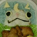 クックTKQ98B☆'s cooksnap of when they made ブシニャン❤簡単❤妖怪ウォッチキャラ弁.