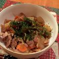 jununu's cooksnap of when they made 豚とこんにゃくのピリ辛炒め.