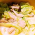 pepin_012's cooksnap of when they made 春キャベツと鶏肉de豆乳クリーム煮♪.