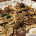 お鞠３'s cooksnap of when they made すっぱ旨♡豚肉ときのこの梅肉大葉炒め.
