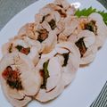 амвёя's cooksnap of when they made 梅しそ昆布のチキンロール.