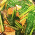 クックPIHA91☆'s cooksnap of when they made あと一品。簡単。厚揚げと小松菜の煮物.