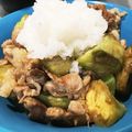 なんちゃっ亭's cooksnap of when they made 鶏むね肉と茄子の梅おろしポン酢煮.