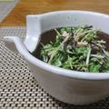 ダイナマイト漆黒's cooksnap of when they made ひじきとツナ・水菜のわさびマヨサラダ.