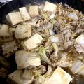 LINDA★8's cooksnap of when they made 豚肉で☆すき焼き風煮.