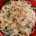 （＊あωや＊）'s cooksnap of when they made きな粉と金ごまとチーズのパスタ.