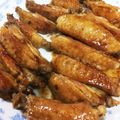 ねこメルモ's cooksnap of when they made かんたん・もう1品5分でできる手羽中甘煮.