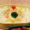 eiyoushi's cooksnap of when they made キャラ弁☆クリスマスリース.