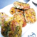 choco831's cooksnap of when they made ベビーハムの＊パン粉焼き.