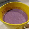 ∞しん's cooksnap of when they made 春色スープ☆紫いものポタージュ.