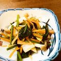 ふ～こ♪'s cooksnap of when they made 調味料2つ！法蓮草と人参と椎茸のナムル♪.