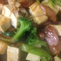 アトムガール's cooksnap of when they made ウインナーと豆腐のダシダあっさり炒め.