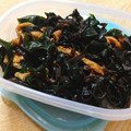 こはる・▽・'s cooksnap of when they made わかめときくらげのさっと炒め.