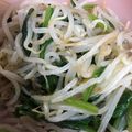 どるりん's cooksnap of when they made レンジで簡単☆モヤシと小松菜のナムル.