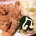 オレンジころん's cooksnap of when they made 決め手はリンゴジュース！豚のしょうが焼き.