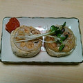 kurouneko's cooksnap of when they made れんこんのはさみ焼き.