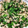 のりぱんまん's cooksnap of when they made ニラ鶏そぼろ.