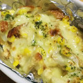 あんず7034's cooksnap of when they made ちくわとコーンのおかかマヨチーズ焼き♡.