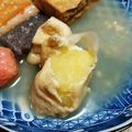 かっくろ's cooksnap of when they made おでん★じゃがいもを巾着に.