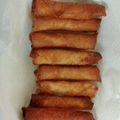 クックZBAY7G☆'s cooksnap of when they made クリームチーズとタラコの春巻き！.