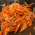 つっちゃん五段's cooksnap of when they made きんぴらごぼう.