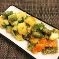 kyaoringo☆'s cooksnap of when they made おつまみにも！アスパラとチーズのかき揚げ.