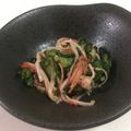 papikun's cooksnap of when they made ♡胡瓜とカニカマの酢の物♡.