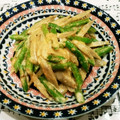 あーこ姐's cooksnap of when they made 牛蒡といんげんのシャキシャキ胡麻マヨ和え.
