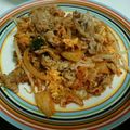 akilondon's cooksnap of when they made 簡単に！豚キムチ炒め.