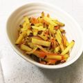 Mahaluna★'s cooksnap of when they made 味付けはダシダだけ♪秋野菜のきんぴら.