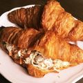 tomitomico's cooksnap of when they made 余ったローストチキンで☆親子サンド.